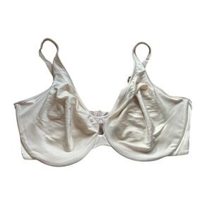 Lilyette Women's Comfort Lace Full Coverage Bra Beige Size 40DD